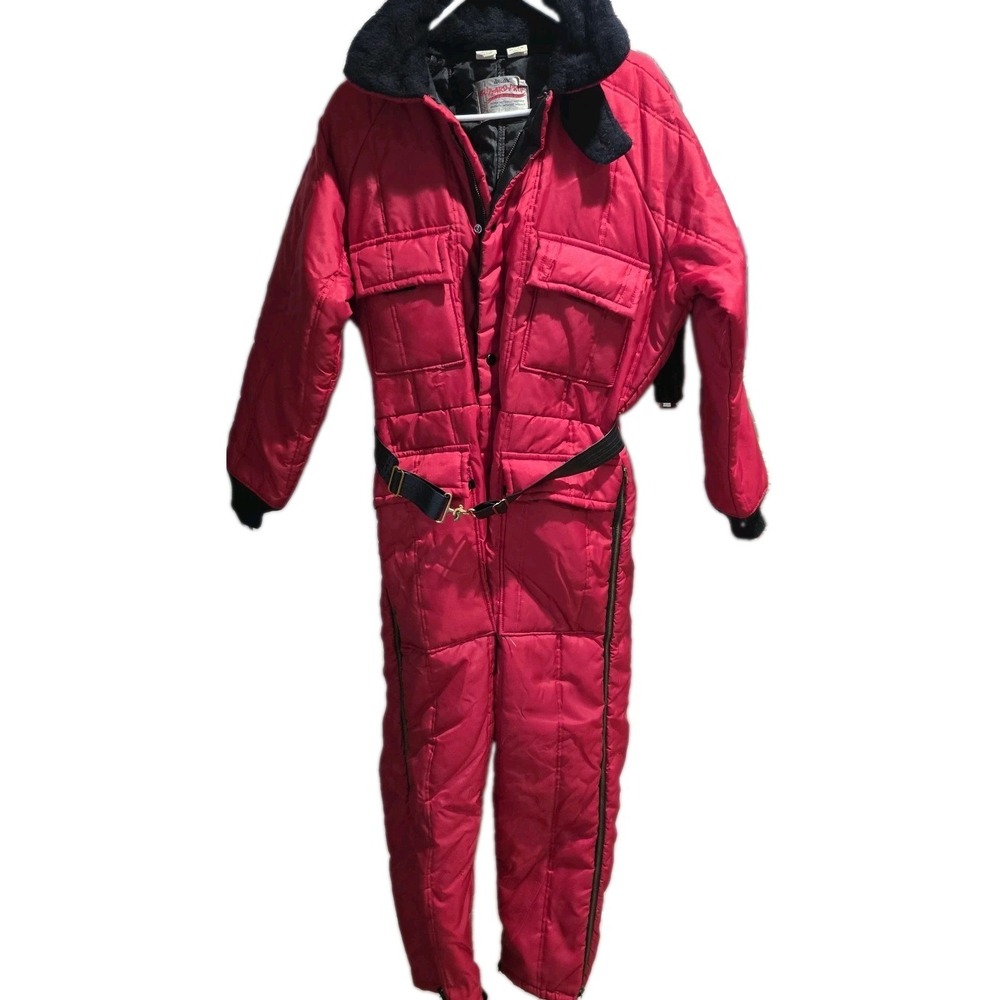 Walls Blizzard Pruf Snow Snowmobile Ski Suit Black Women Med. 38-40" Chest - USA